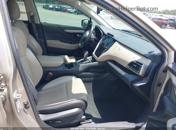 4S4BTANC8L3101164 2020 SUBARU OUTBACK Gold Widok wnętrza z przodu