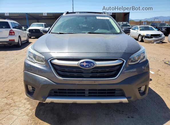 4S4BTANC8L3256524 2020 SUBARU OUTBACK Charcoal Vista frontal