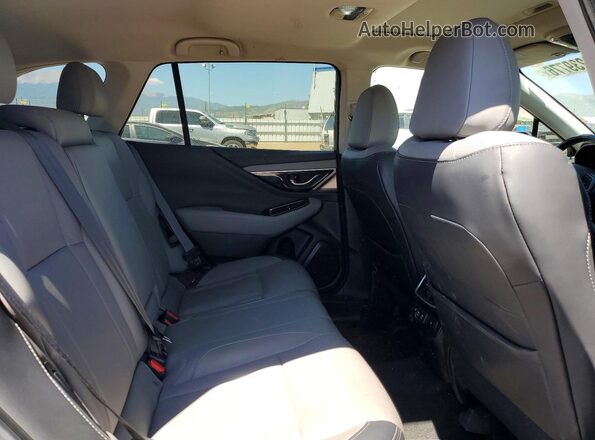 4S4BTANC8L3256524 2020 SUBARU OUTBACK Charcoal Vista interior trasera
