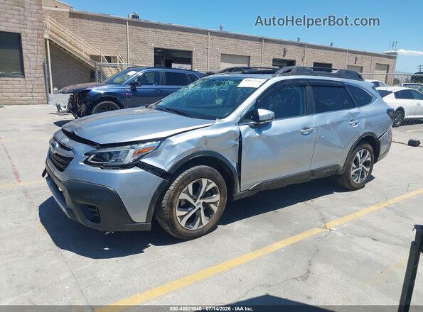 4S4BTANC8M3138703 2021 SUBARU OUTBACK Silver Передня ліва чверть