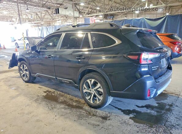 4S4BTANC8M3229891 2021 SUBARU OUTBACK Black Tył lewy
