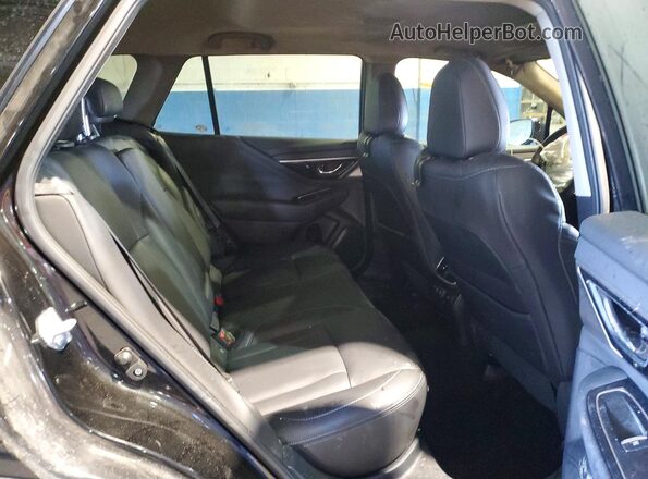 4S4BTANC8M3229891 2021 SUBARU OUTBACK Black Widok wnętrza z tyłu