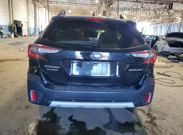 4S4BTANC8M3229891 2021 SUBARU OUTBACK Black Widok z tyłu