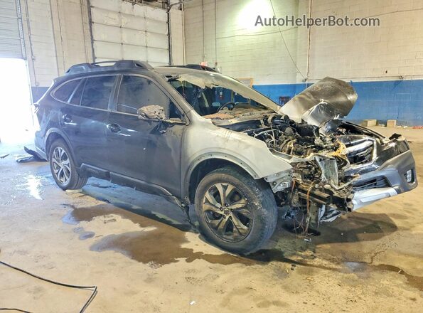 4S4BTANC8M3229891 2021 SUBARU OUTBACK Black Przód prawy