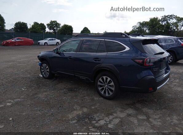 4S4BTANC8R3164628 2024 SUBARU OUTBACK Dark Blue Trasero izquierdo