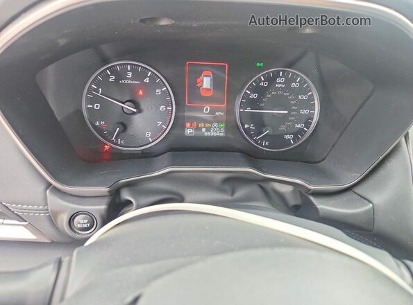 4S4BTANC8R3198567 2024 SUBARU OUTBACK Green Вид щитка приладів