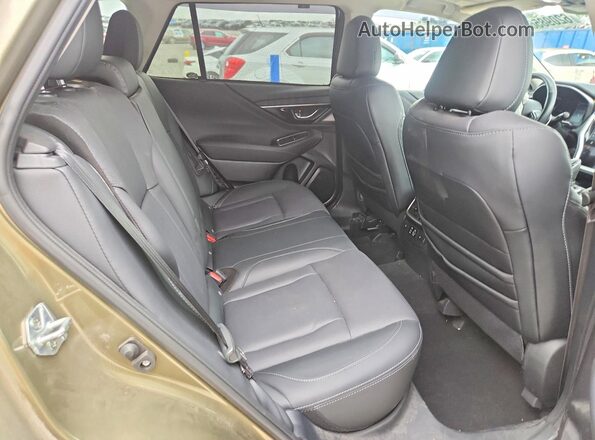 4S4BTANC8R3198567 2024 SUBARU OUTBACK Green Вид задньої частини салону