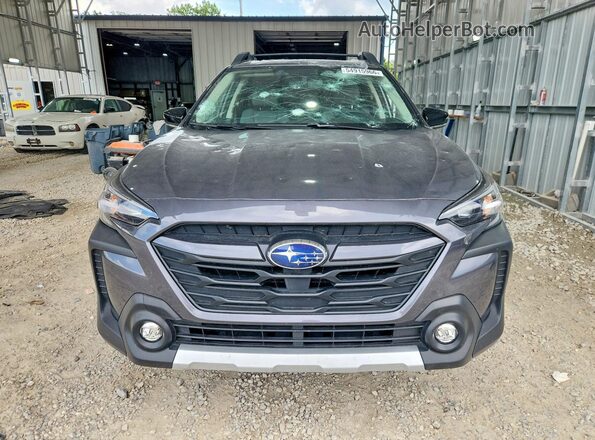 4S4BTANC8R3257388 2024 SUBARU OUTBACK Charcoal Вид спереду