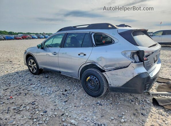 4S4BTANC9L3121388 2020 SUBARU OUTBACK Silver Հետևի ձախ