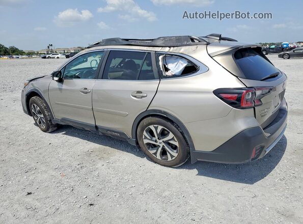 4S4BTANC9L3247539 2020 SUBARU OUTBACK Cream უკანა მარცხენა
