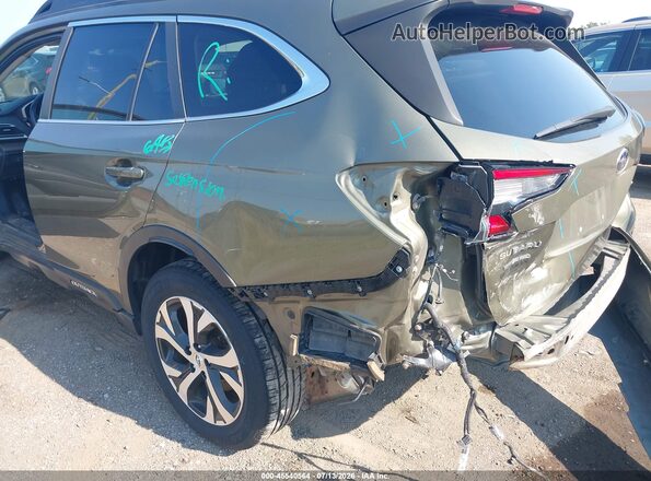 4S4BTANC9M3138970 2021 SUBARU OUTBACK Зеленый Вид спереди