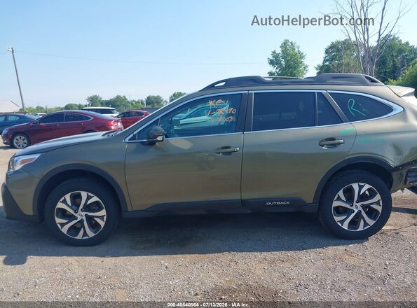 4S4BTANC9M3138970 2021 SUBARU OUTBACK Зеленый Панорамный вид салона 360°