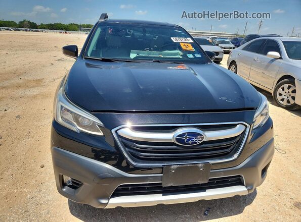 4S4BTANC9M3221136 2021 SUBARU OUTBACK Black წინა ხედი