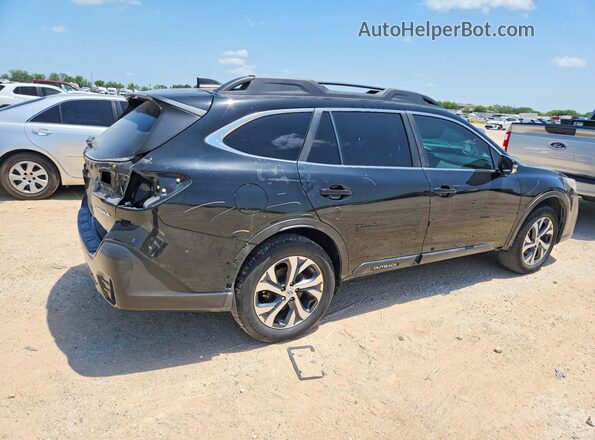 4S4BTANC9M3221136 2021 SUBARU OUTBACK Black უკანა მარჯვენა