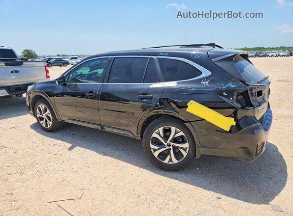 4S4BTANC9M3221136 2021 SUBARU OUTBACK Black უკანა მარცხენა