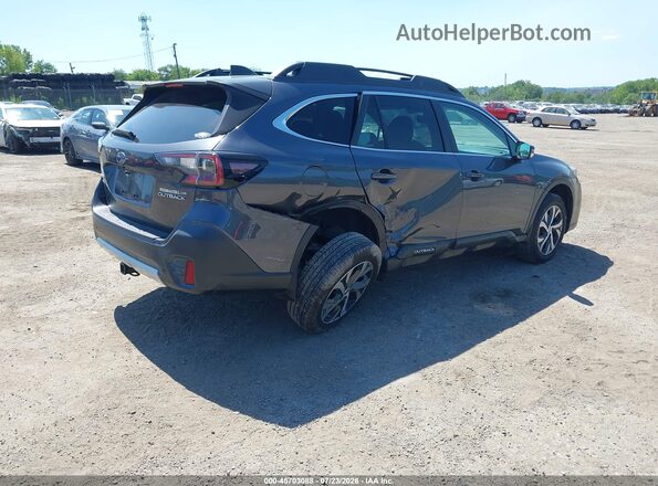 4S4BTANC9M3222562 2021 SUBARU OUTBACK Gray უკანა მარჯვენა