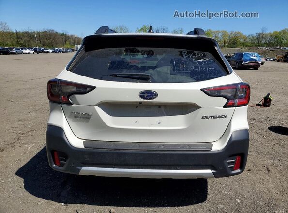 4S4BTANC9N3176328 2022 SUBARU OUTBACK White Вид ззаду