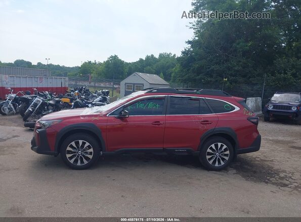 4S4BTANC9R3243600 2024 SUBARU OUTBACK Red 360 interior view