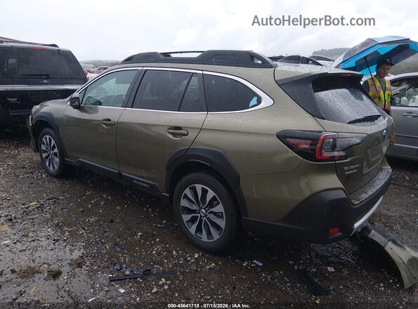 4S4BTANC9S3118909 2025 SUBARU OUTBACK Зеленый Задняя левая четверть