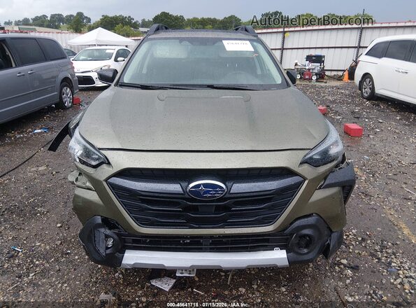4S4BTANC9S3118909 2025 SUBARU OUTBACK Зеленый Вид задней части салона
