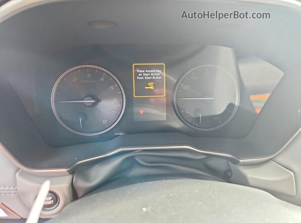 4S4BTANC9S3263688 2025 SUBARU OUTBACK Серебряный Вид щитка приборов