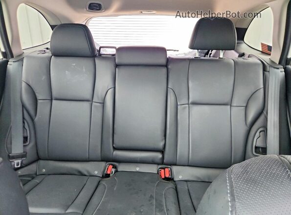 4S4BTANCXL3142217 2020 SUBARU OUTBACK Белый Вид задних сидений