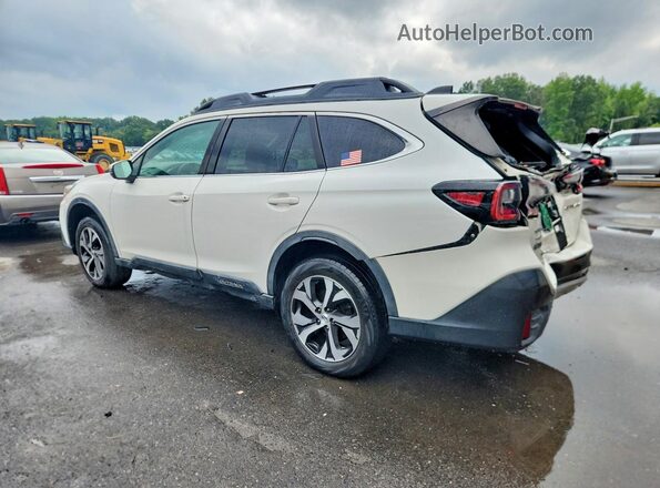 4S4BTANCXL3142217 2020 SUBARU OUTBACK Белый Задняя левая четверть