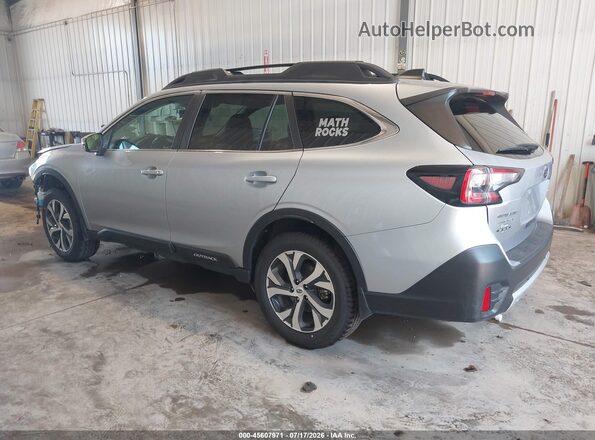 4S4BTANCXM3164171 2021 SUBARU OUTBACK Silver უკანა მარცხენა