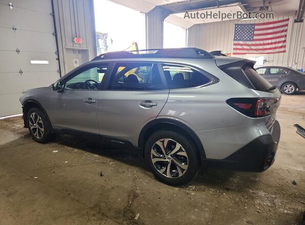 4S4BTANCXM3184131 2021 SUBARU OUTBACK Silver Rear left