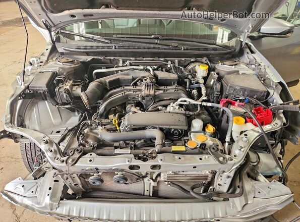 4S4BTANCXM3184131 2021 SUBARU OUTBACK Silver Engine compartment view