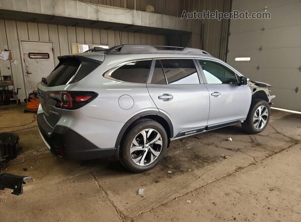 4S4BTANCXM3184131 2021 SUBARU OUTBACK Silver Rear right
