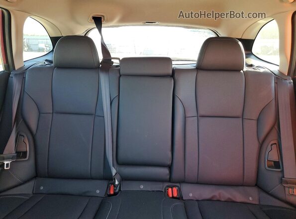 4S4BTANCXN3129129 2022 SUBARU OUTBACK Burgundy Widok tylnych siedzeń