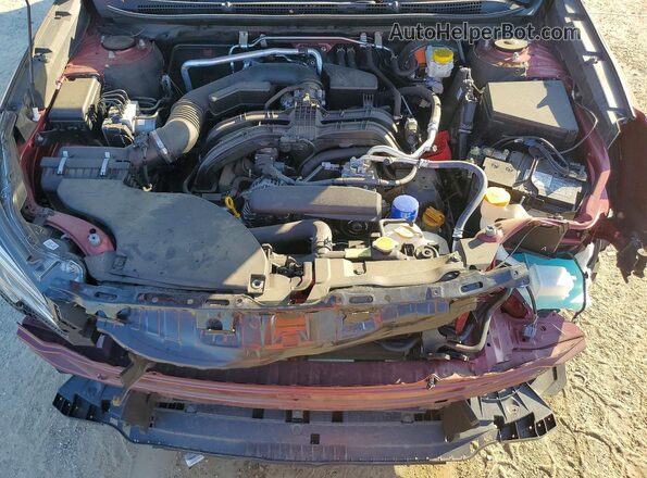 4S4BTANCXN3129129 2022 SUBARU OUTBACK Burgundy Widok komory silnika