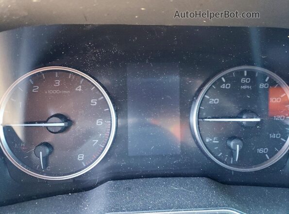 4S4BTANCXP3108185 2023 SUBARU OUTBACK Gray Widok zestawu wskaźników