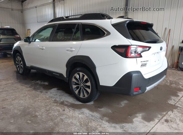 4S4BTANCXP3165776 2023 SUBARU OUTBACK White Tył lewy