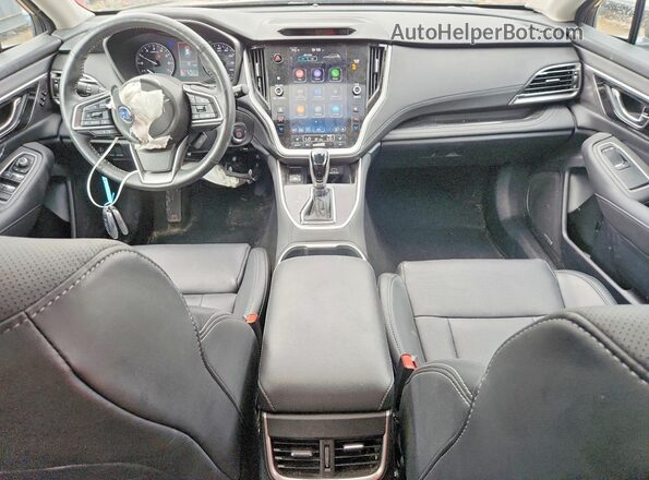4S4BTANCXR3212923 2024 SUBARU OUTBACK Black წინა პანელის ხედი