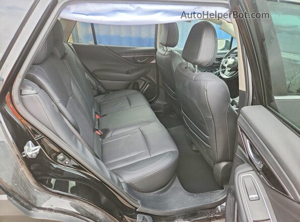 4S4BTANCXR3212923 2024 SUBARU OUTBACK Black უკანა სალონის ხედი