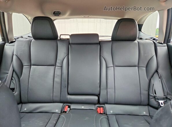 4S4BTANCXR3212923 2024 SUBARU OUTBACK Black უკანა სავარძლების ხედი