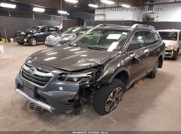 4S4BTAPC1L3135654 2020 SUBARU OUTBACK Gray წინა ხედი