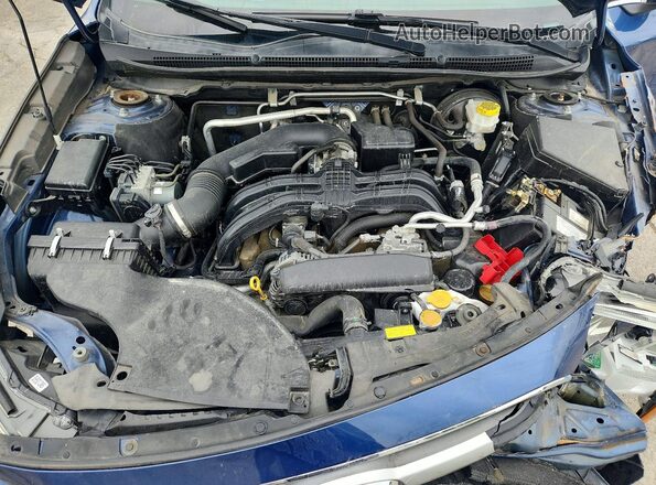 4S4BTAPC1L3152521 2020 SUBARU OUTBACK Blue Vista del compartimento del motor