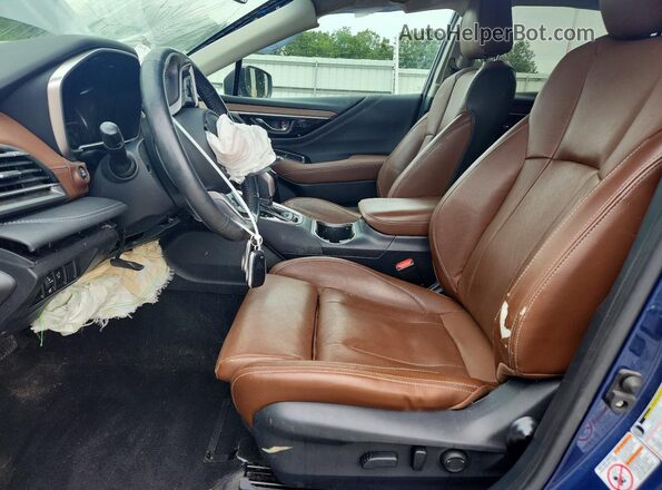 4S4BTAPC1L3152521 2020 SUBARU OUTBACK Blue Vista interior delantera