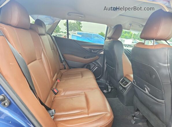 4S4BTAPC1L3152521 2020 SUBARU OUTBACK Blue Vista interior trasera