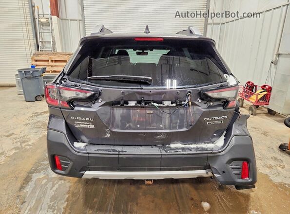 4S4BTAPC1L3227668 2020 SUBARU OUTBACK Black Rear view