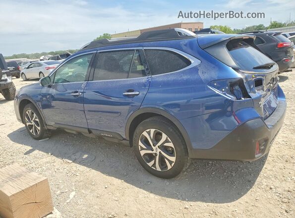 4S4BTAPC1N3130974 2022 SUBARU OUTBACK Blue Rear left