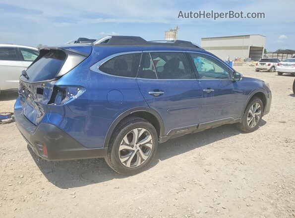 4S4BTAPC1N3130974 2022 SUBARU OUTBACK Blue Rear right