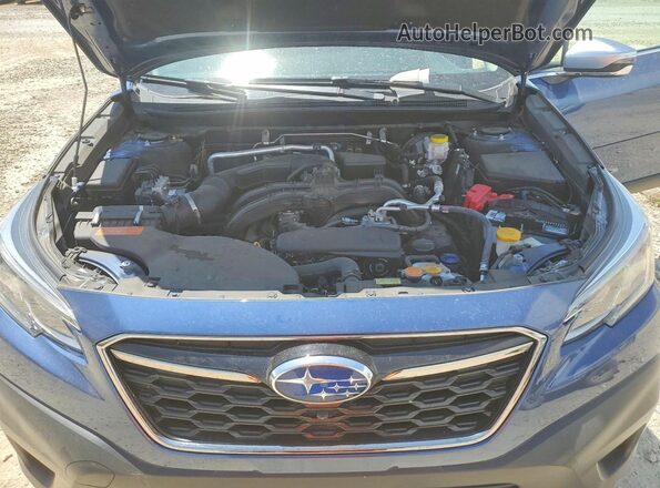 4S4BTAPC1N3130974 2022 SUBARU OUTBACK Blue Rear interior view