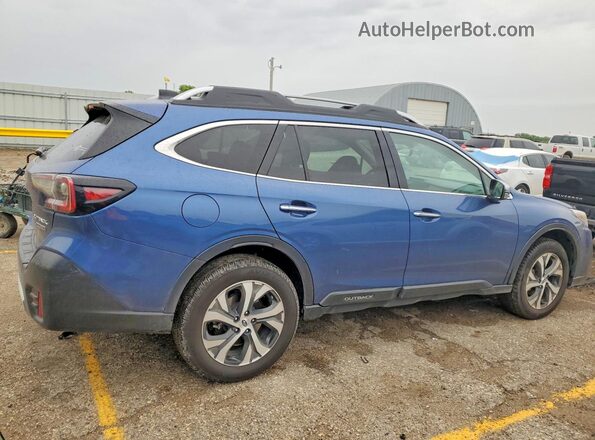 4S4BTAPC1N3246918 2022 SUBARU OUTBACK Blue უკანა მარჯვენა