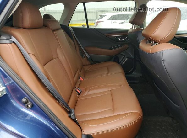 4S4BTAPC1N3246918 2022 SUBARU OUTBACK Blue უკანა სავარძლების ხედი