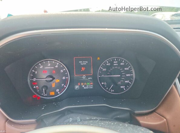 4S4BTAPC1N3248538 2022 SUBARU OUTBACK Белый Вид щитка приборов
