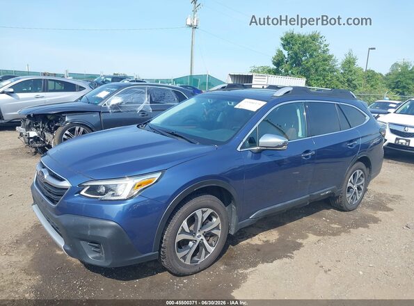4S4BTAPC2L3209101 2020 SUBARU OUTBACK Blue Передня ліва чверть